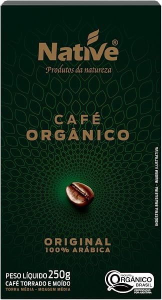 Cafe Organico Torrado e Moido Original, Native, 250g